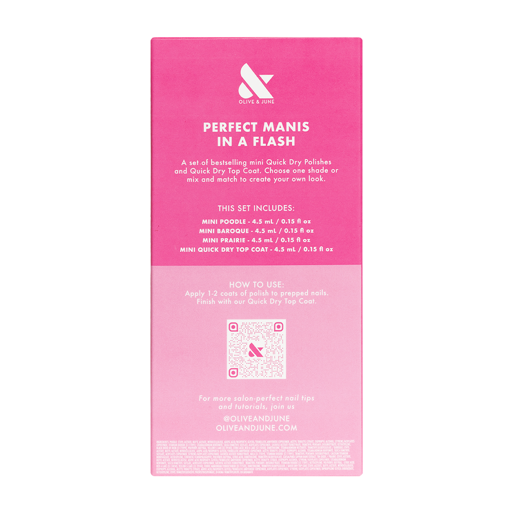 Mini Quick Dry Nail Polish Set - Image 4