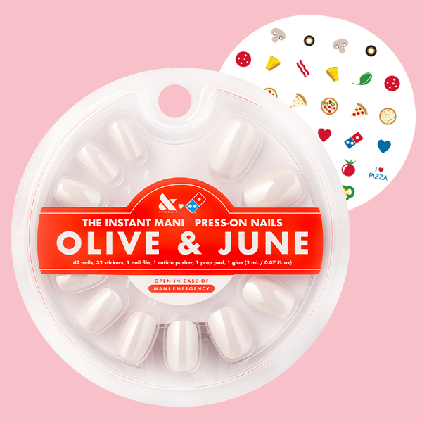 White Chrome - Press-On | Extra Short | Squoval - Image 2