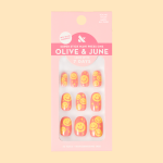 Happy All Over | Short | Round - Tab Press-On