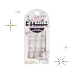 Marshmallow Puff Chrome - Pressies | Short Medium | Round