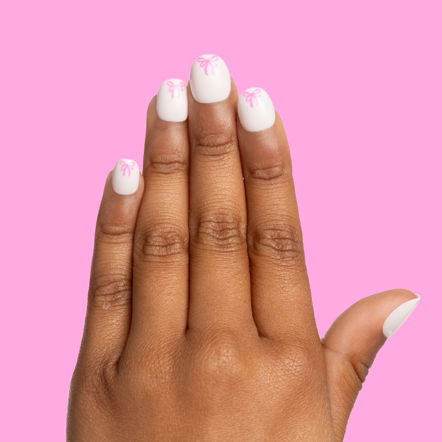 Pink Everything Please - Pressies | Extra Short Short | Round - Image 4